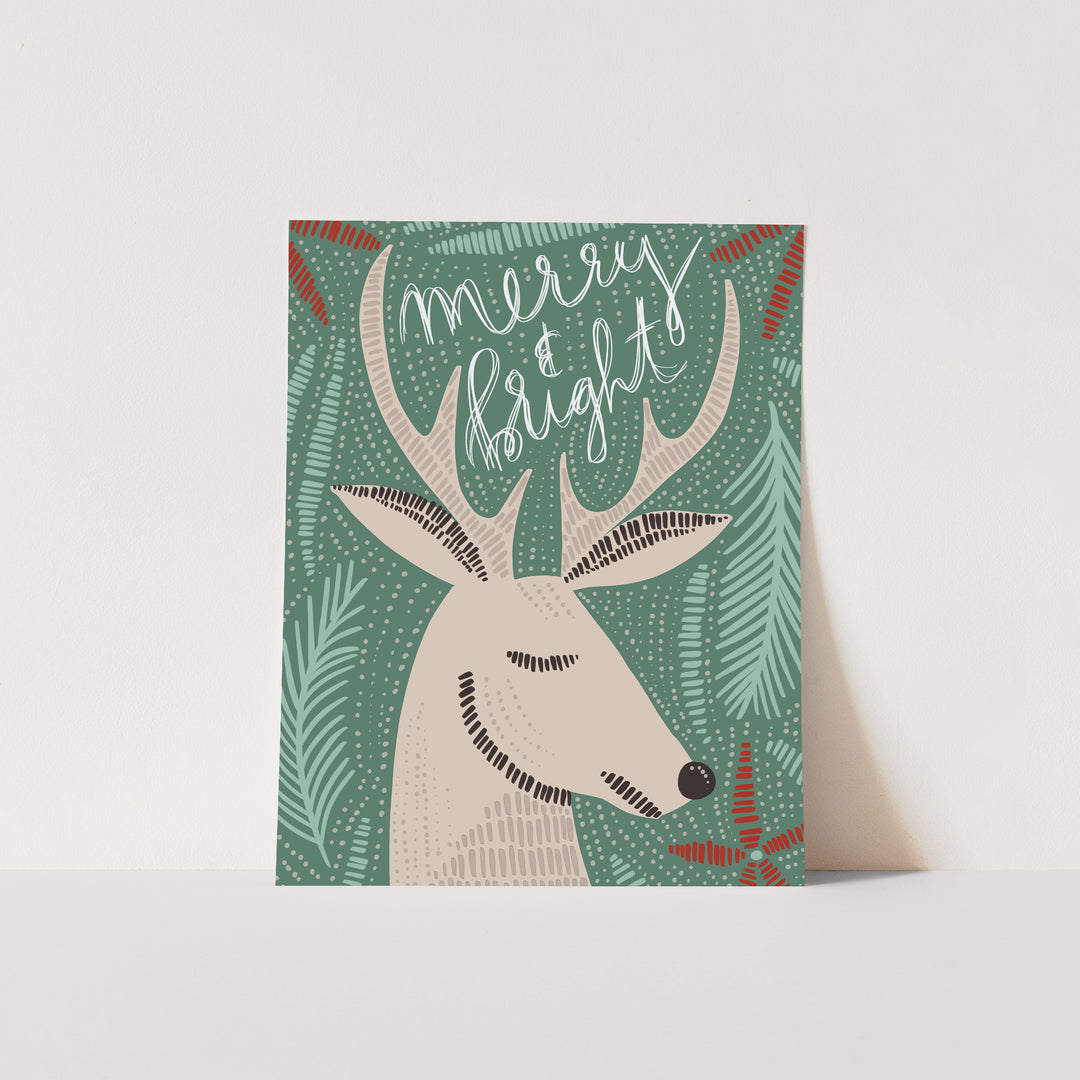 Merry & Bright Deer