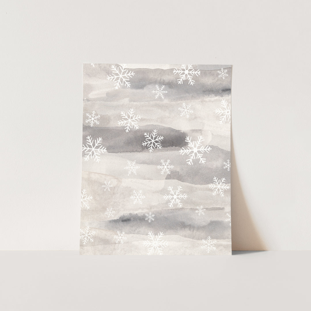 Snowflake Watercolor - Jetty Home
