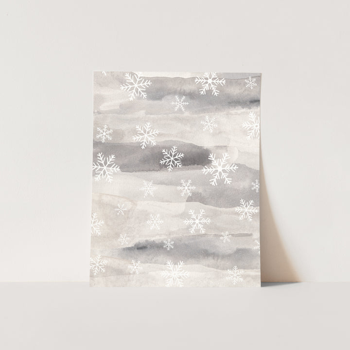 Snowflake Watercolor - Jetty Home
