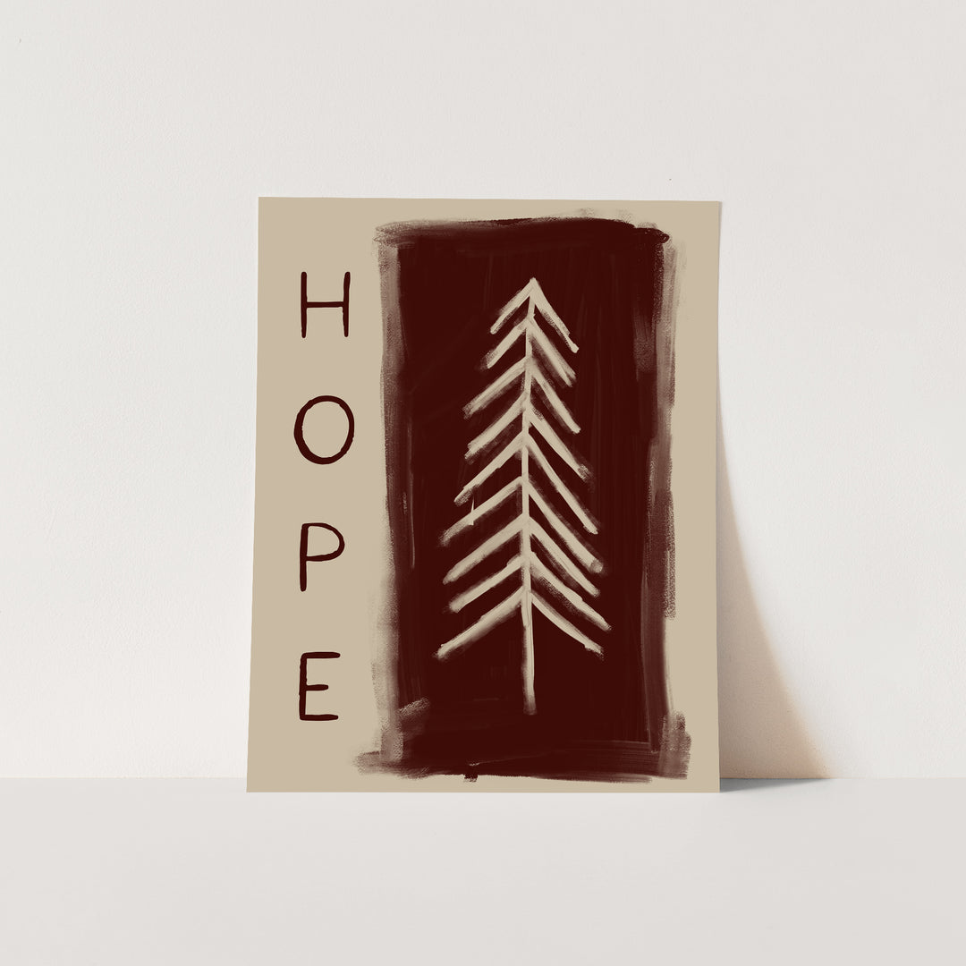 Minimalist Christmas Hope - Jetty Home