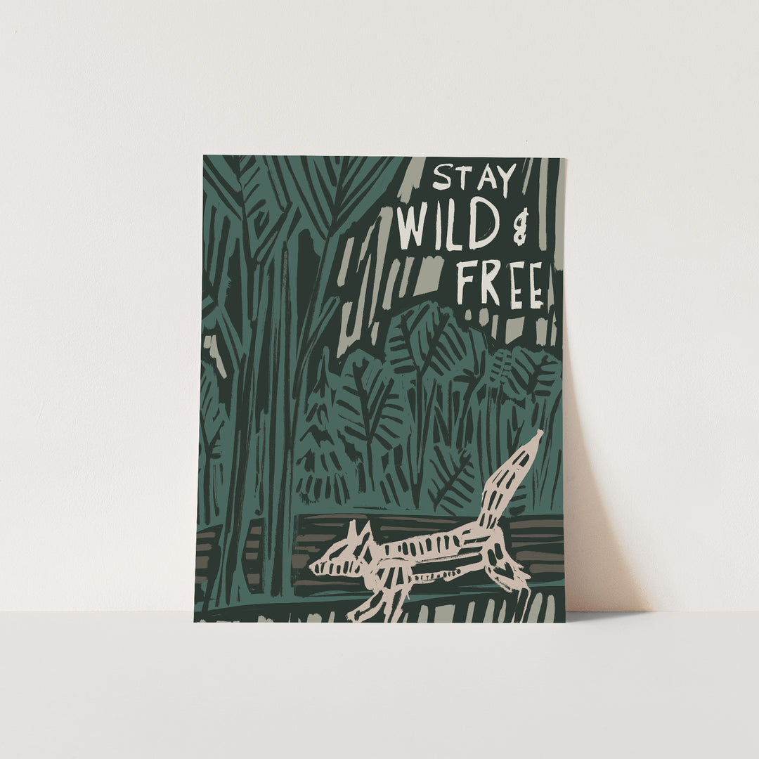 Woodland Stay Wild & Free - Jetty Home