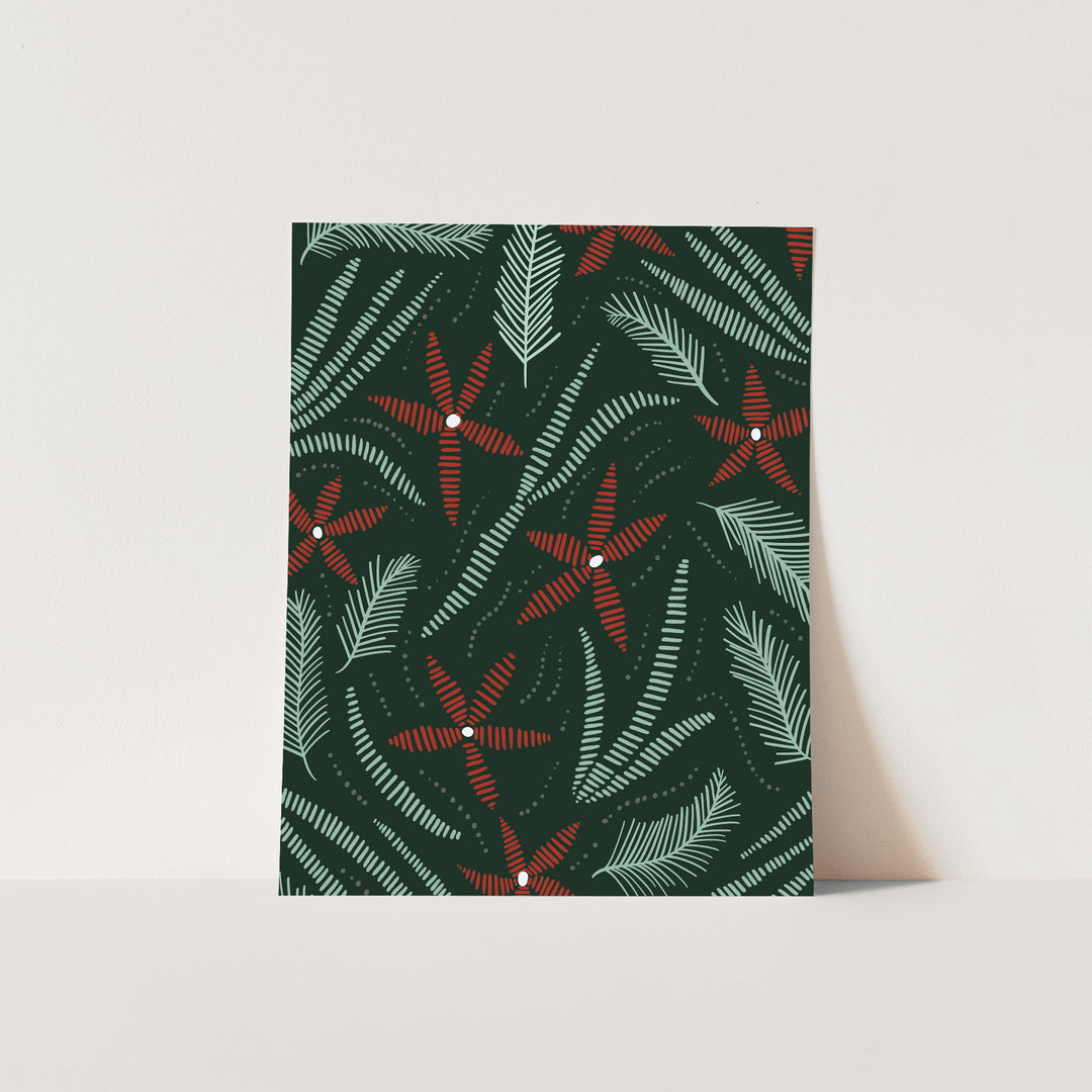 Holiday Folk Pattern, No. 3 - Jetty Home