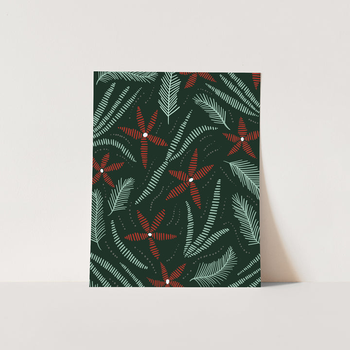 Holiday Folk Pattern, No. 3 - Jetty Home