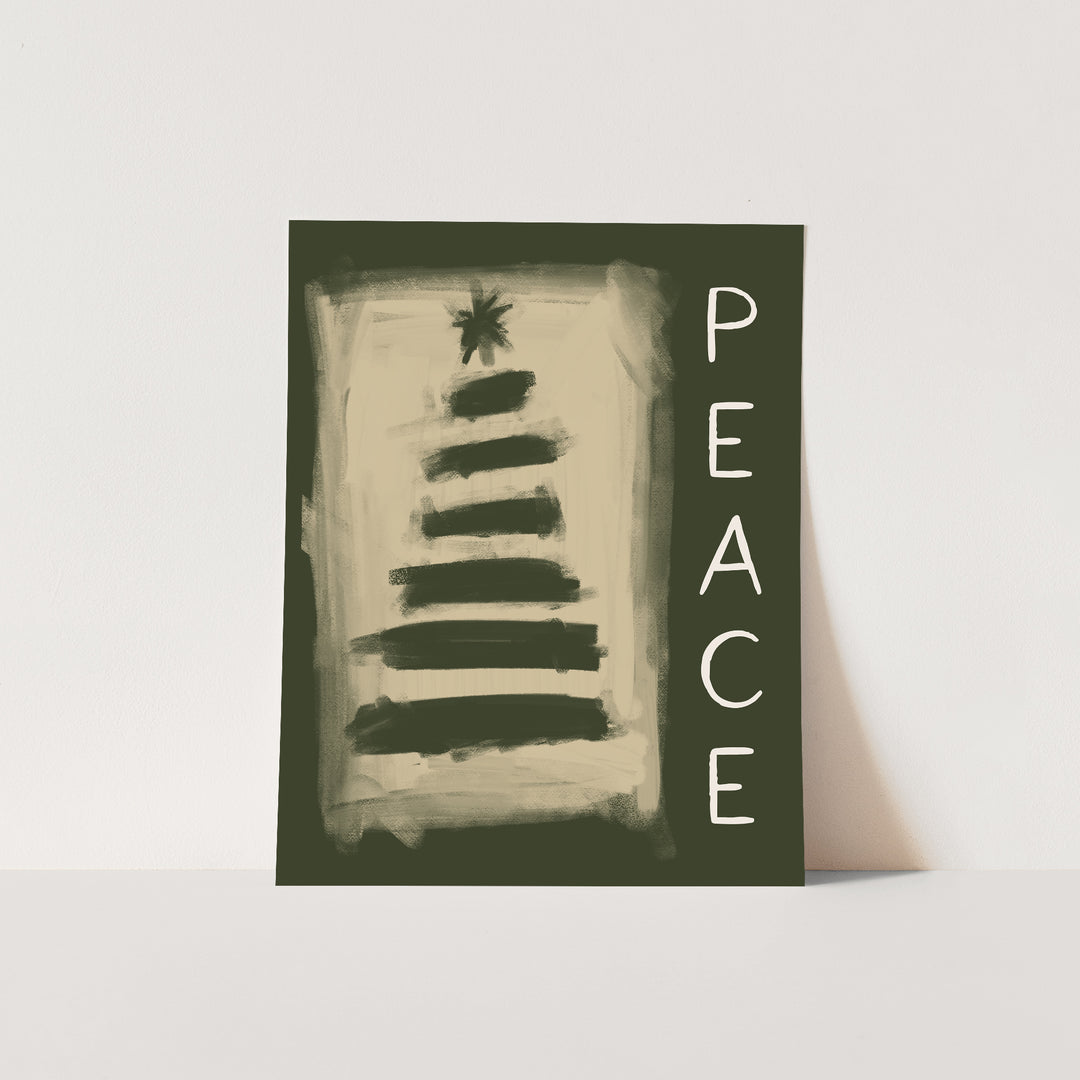 Minimalist Christmas Peace - Jetty Home