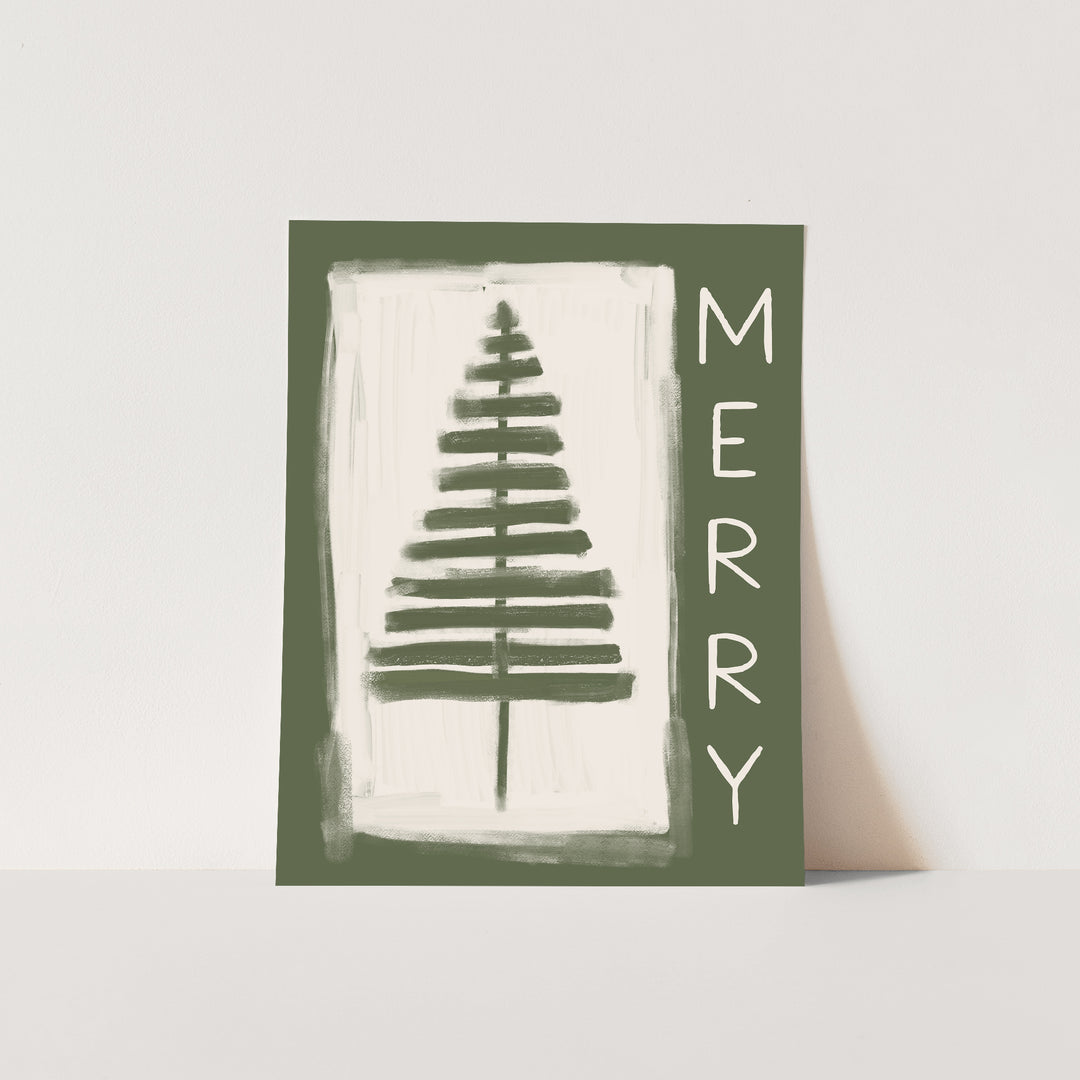 Minimalist Christmas Merry - Jetty Home