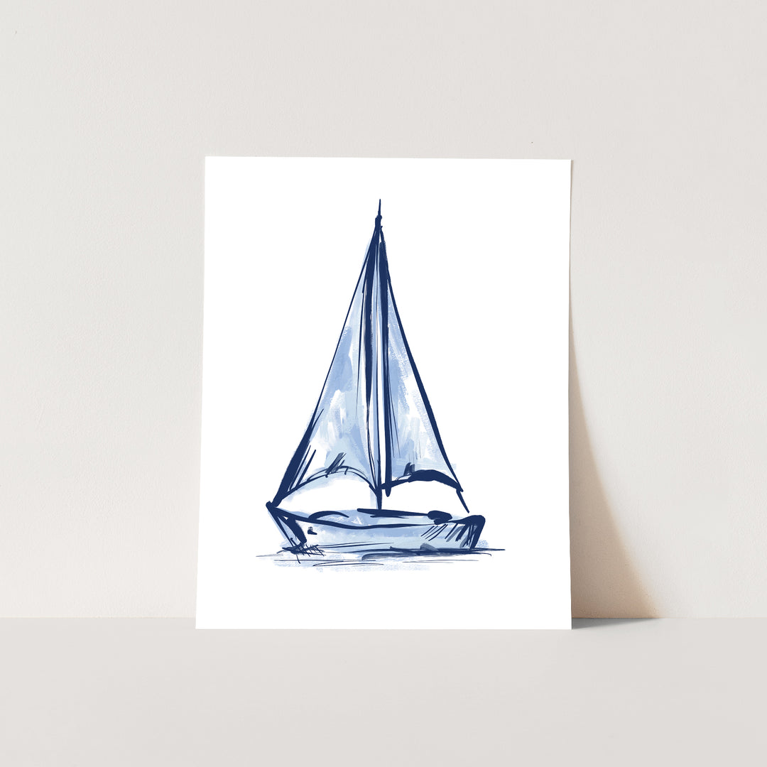 The Blue Sailboat, No. 2 - Jetty Home