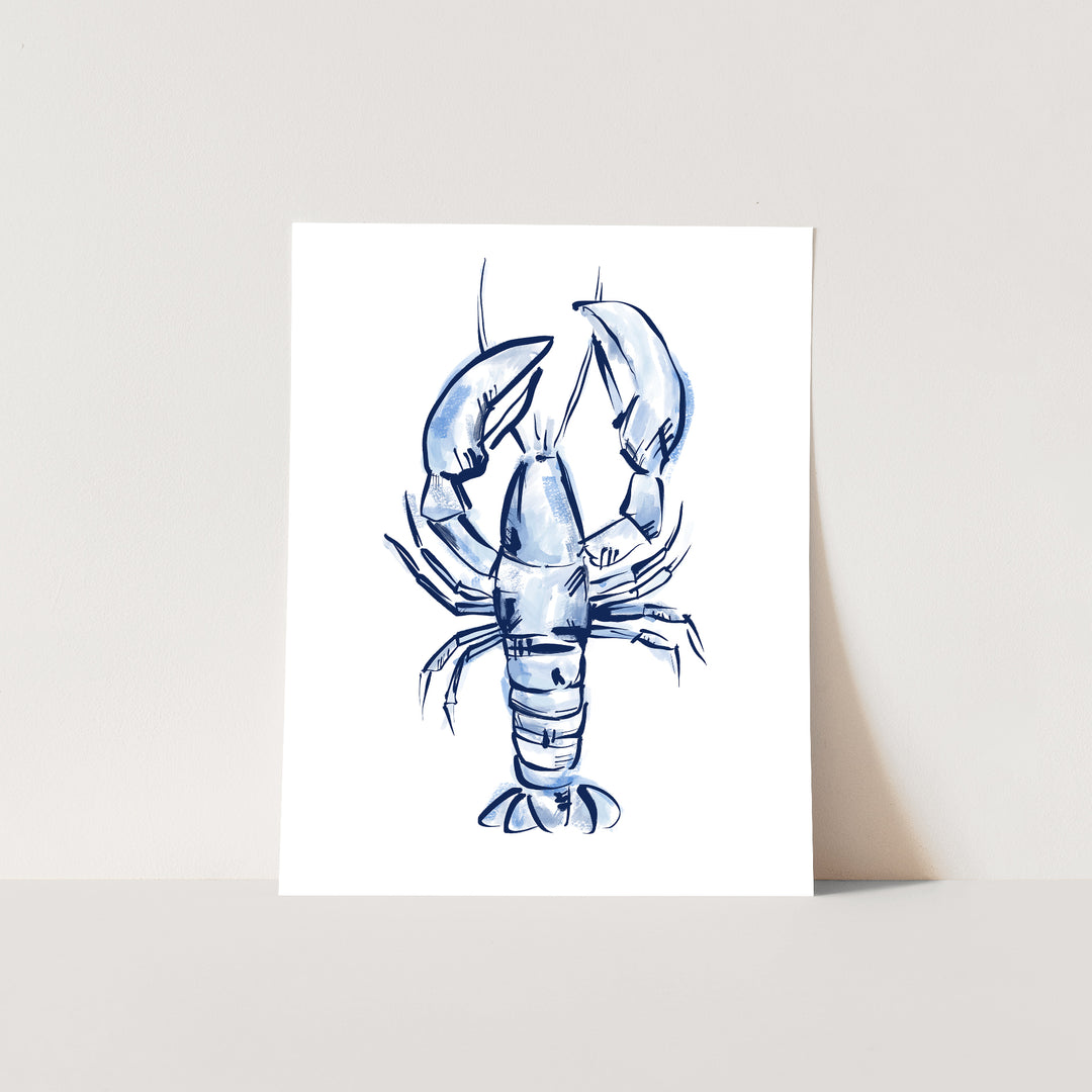 Nautical Lobster Sketch - Jetty Home
