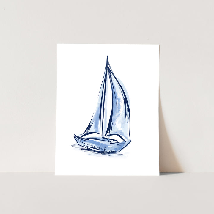 The Blue Sailboat, No. 1 - Jetty Home