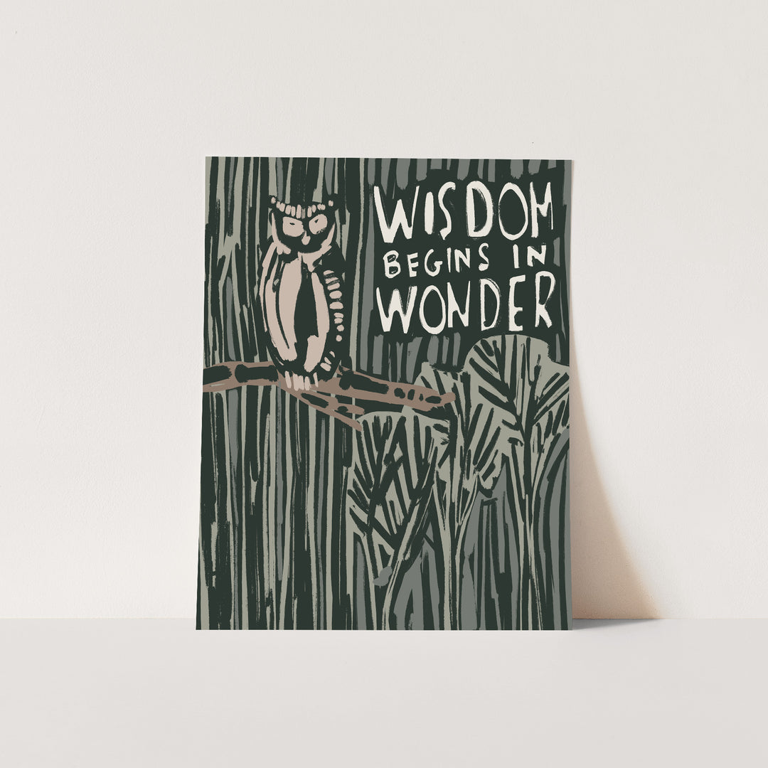 Wisdom Begins in Wonder - Jetty Home
