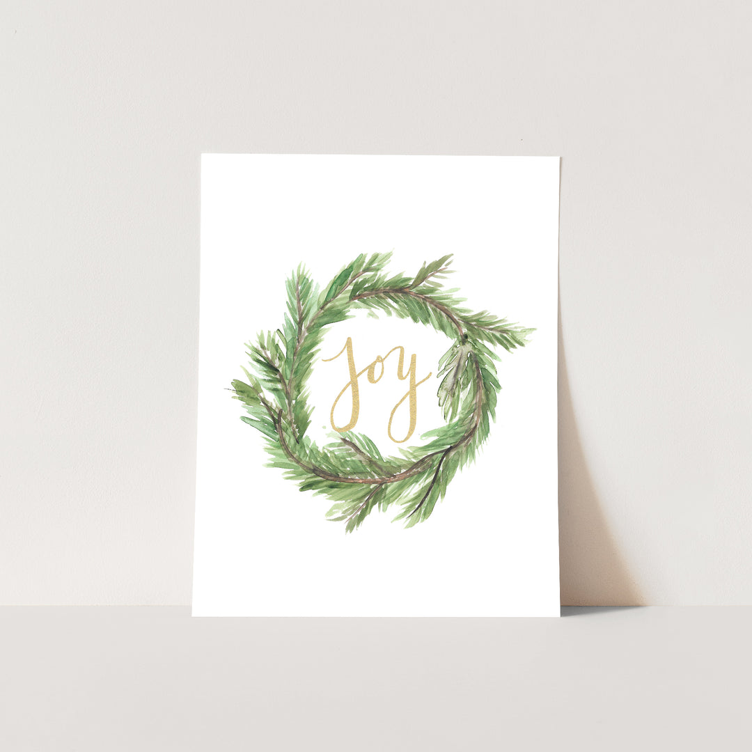 Joy Christmas Wreath - Jetty Home