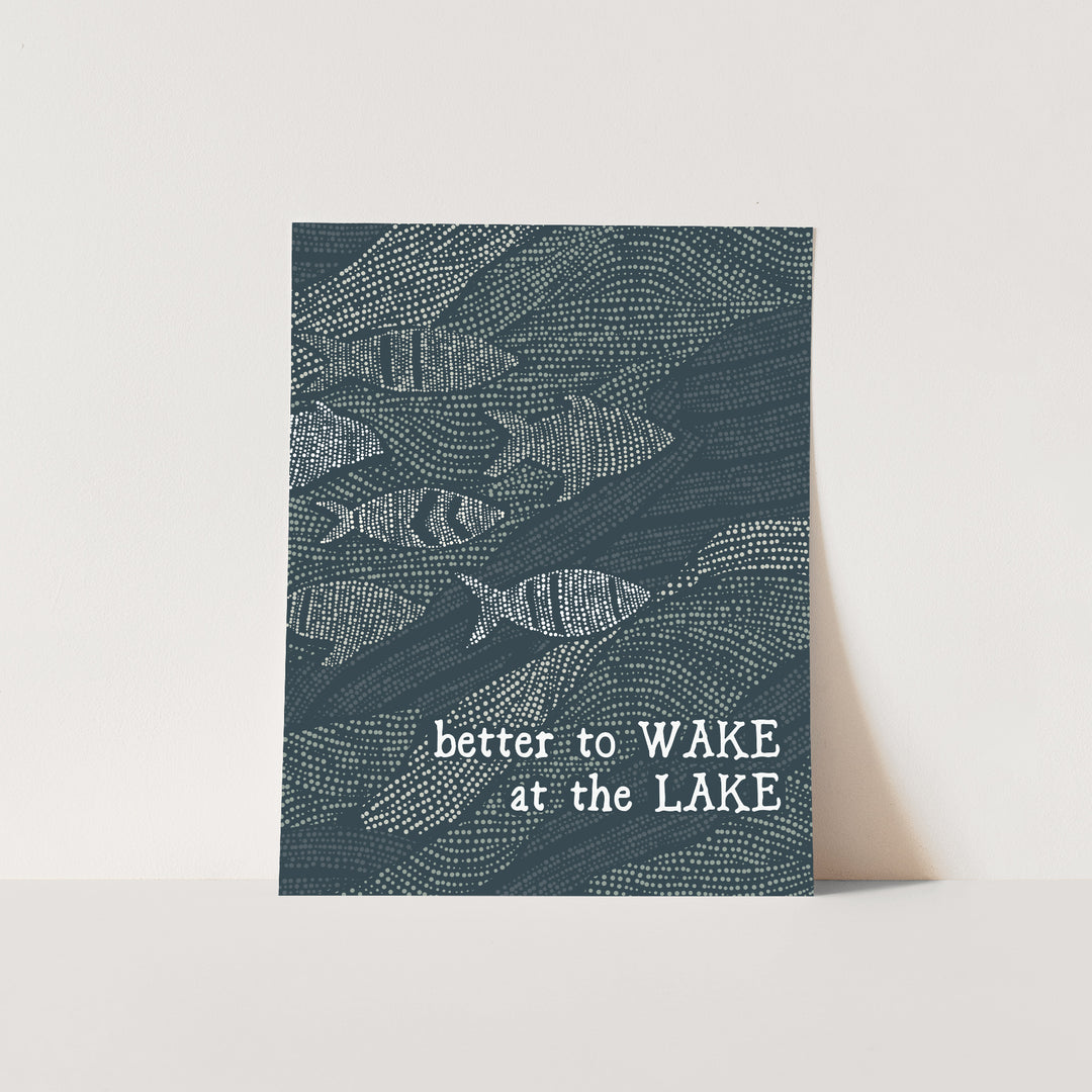 Better to Wake at the Lake - Jetty Home