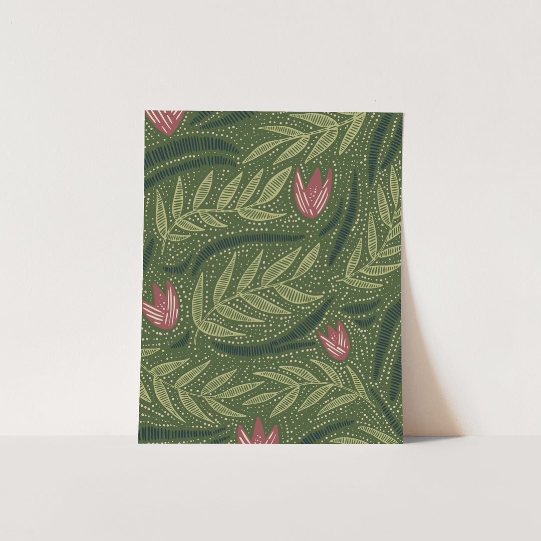 Folk Florals, No. 3 - Jetty Home