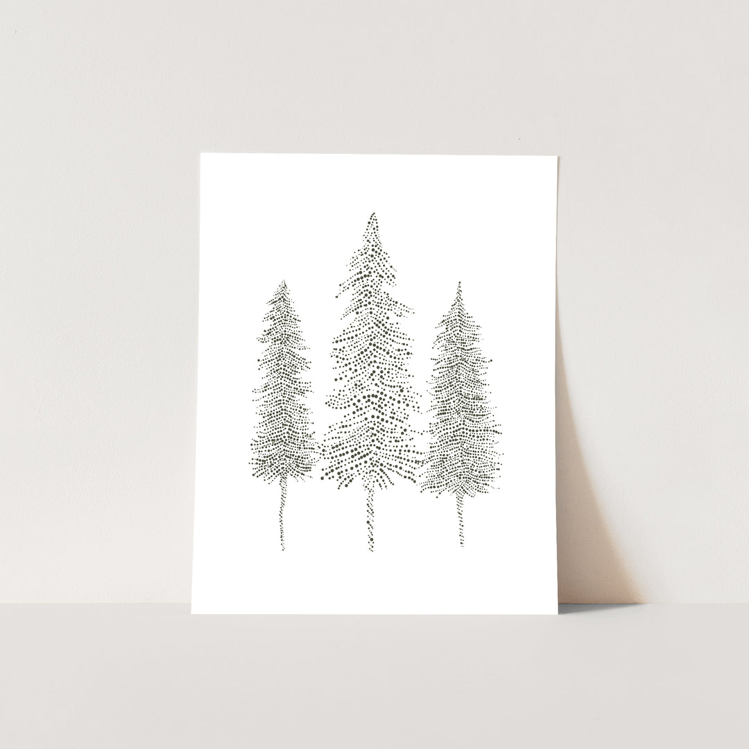 Nordic Pine Tree Trio - Jetty Home