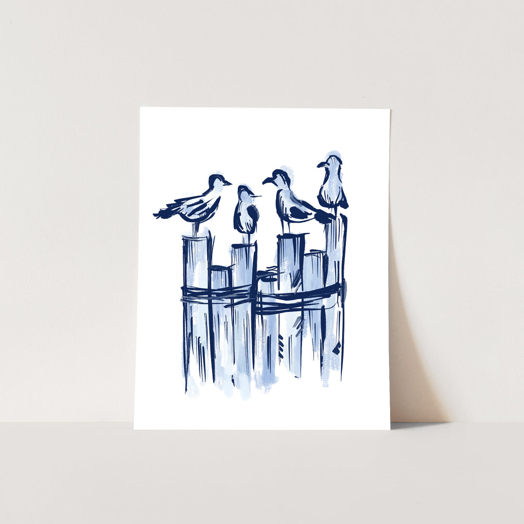 Seagulls at Watch - Jetty Home