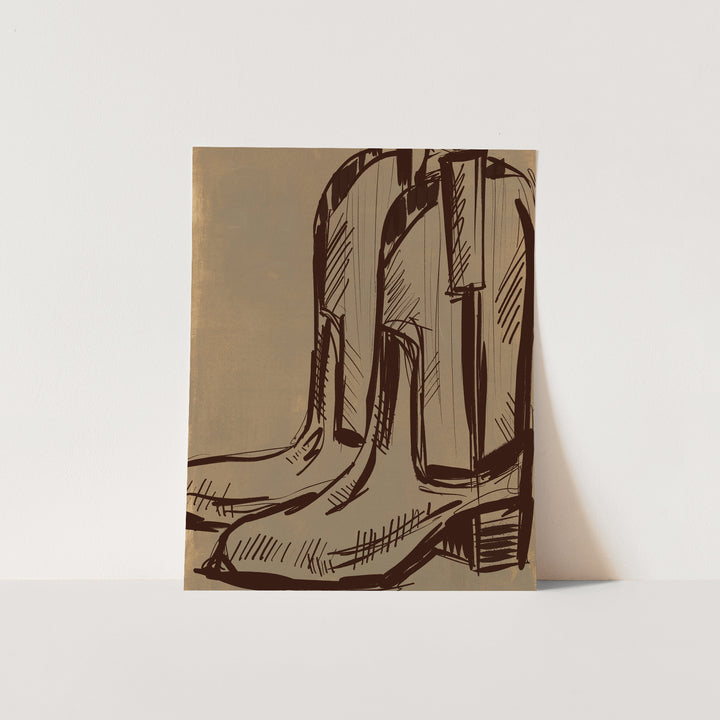 Rustic Cowboy Boots