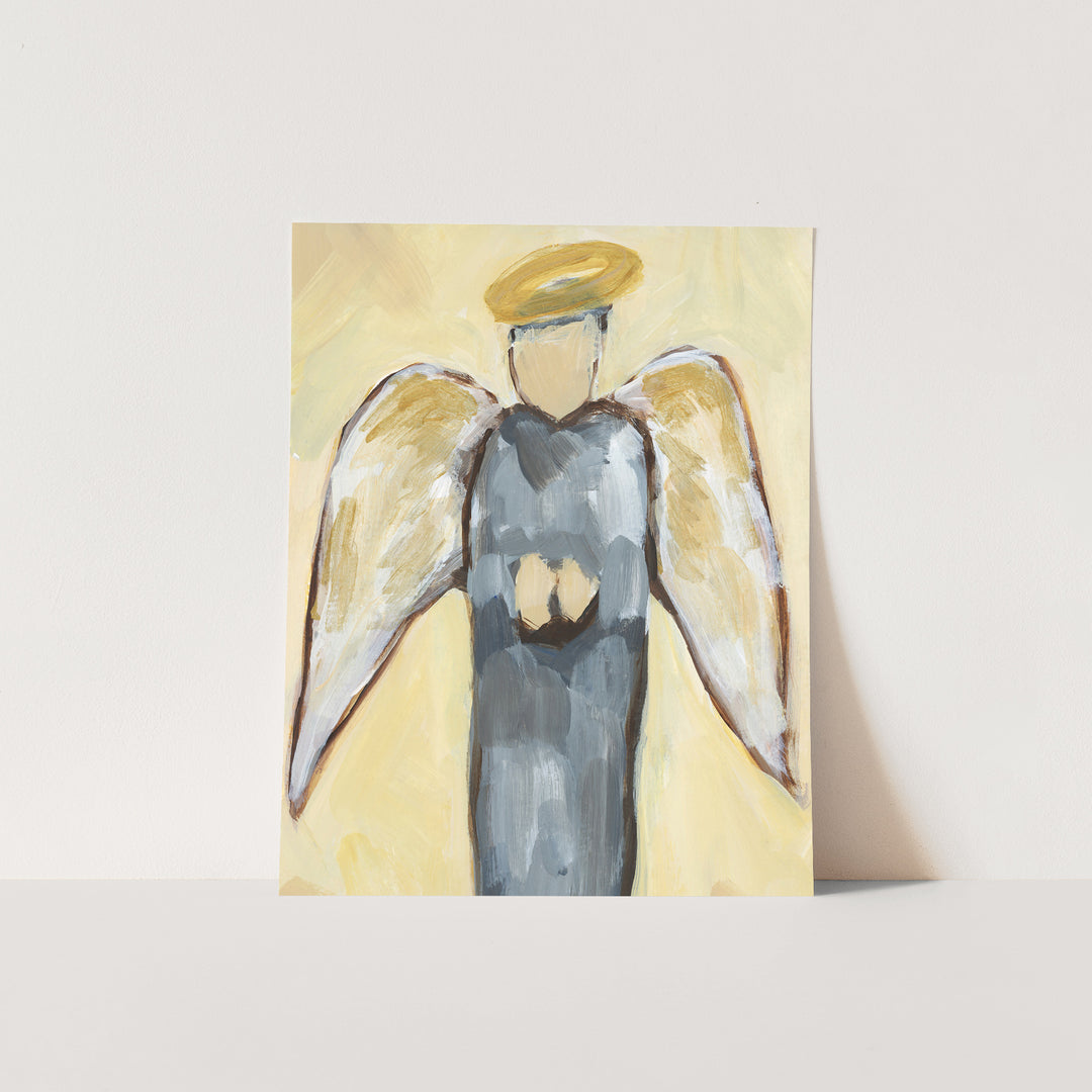 Rustic Angel Painting - Jetty Home