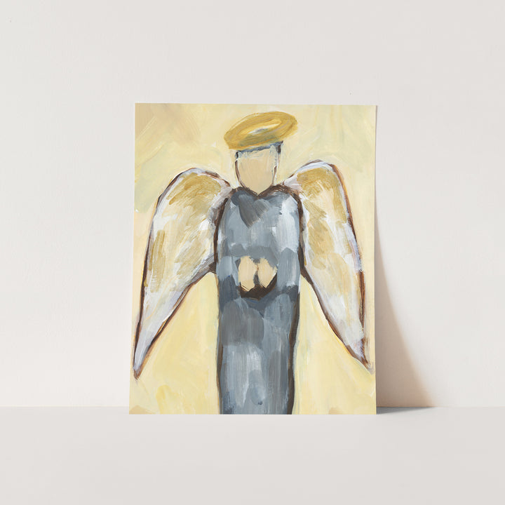Rustic Angel Painting - Jetty Home