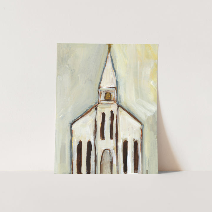 Neutral Church Painting No. 1 - Jetty Home