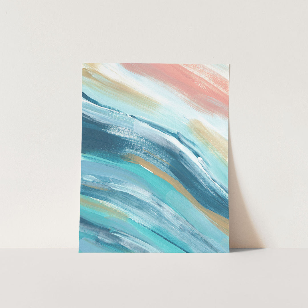 Wind Blown Seas  - Art Print or Canvas - Jetty Home