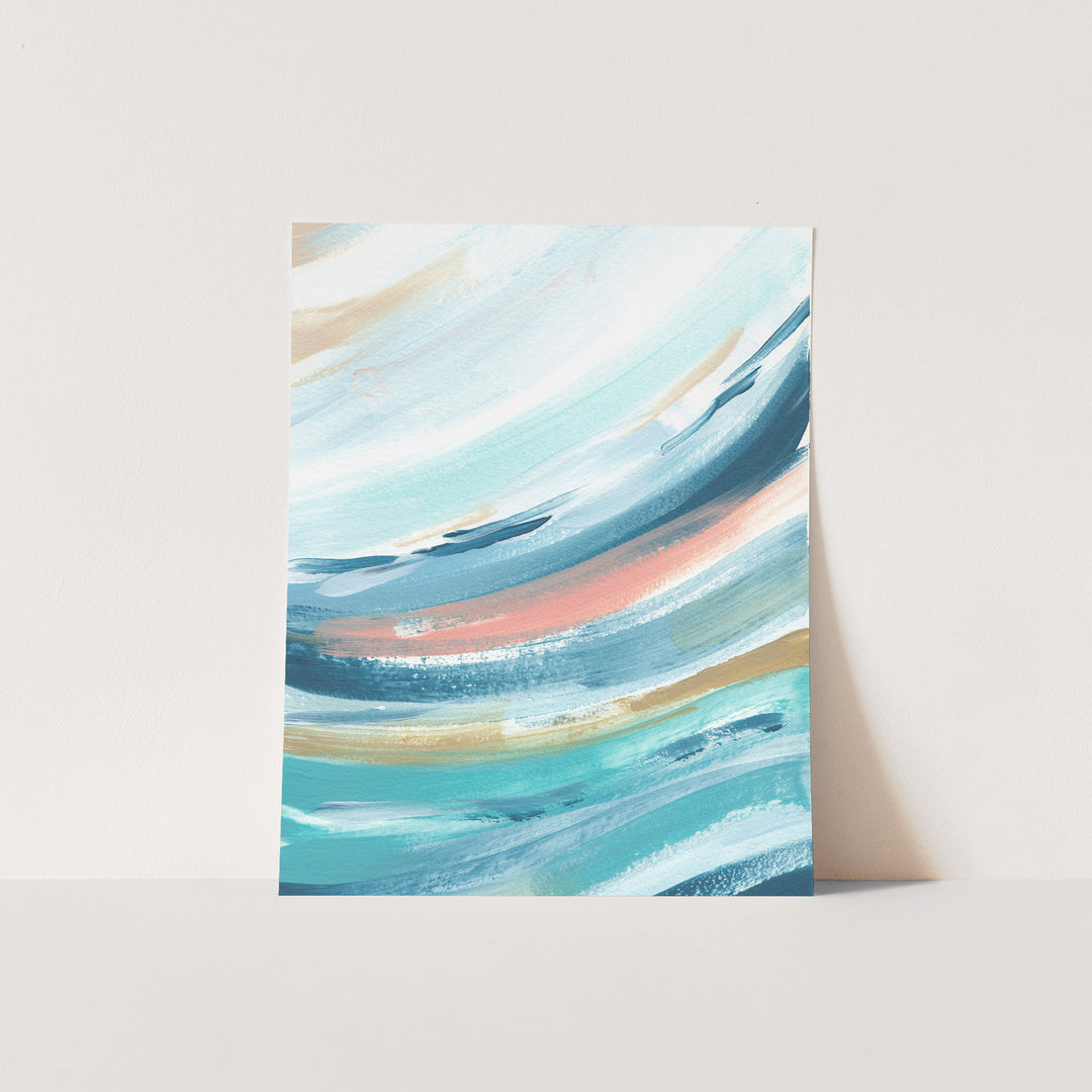 Turquoise Tide  - Art Print or Canvas - Jetty Home