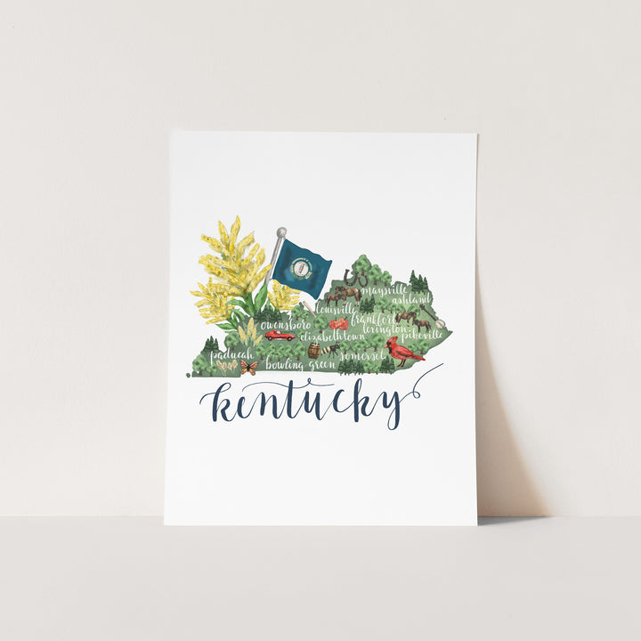 Kentucky  - Art Print or Canvas - Jetty Home