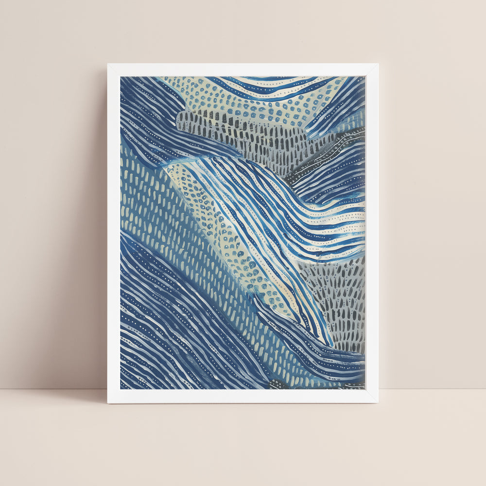 Underwater Abstract Patterns, No. 3  - Art Print or Canvas - Jetty Home
