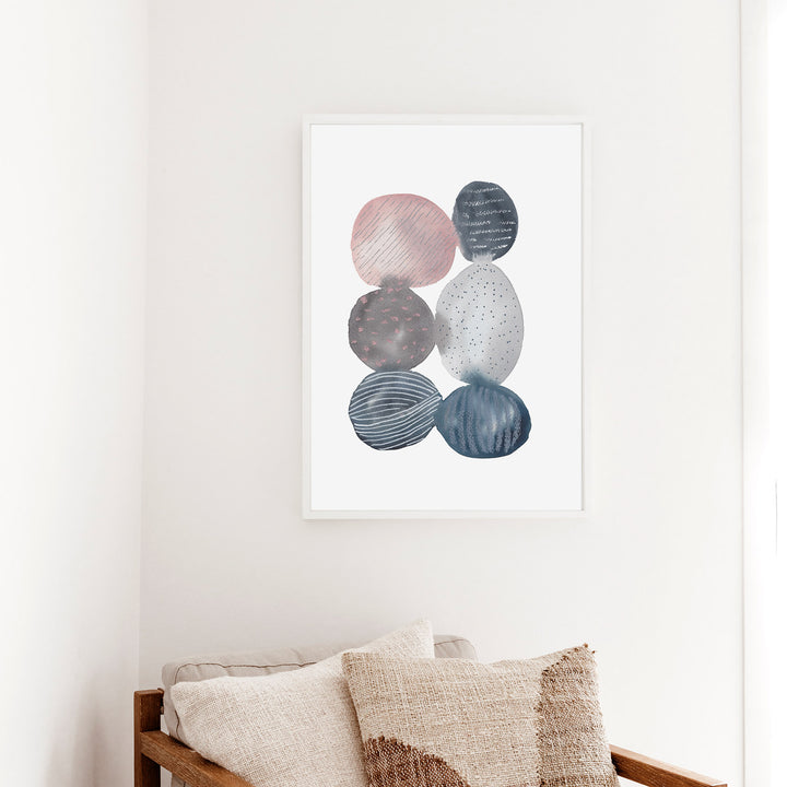 Abstract Circle Explorations  - Art Print or Canvas - Jetty Home