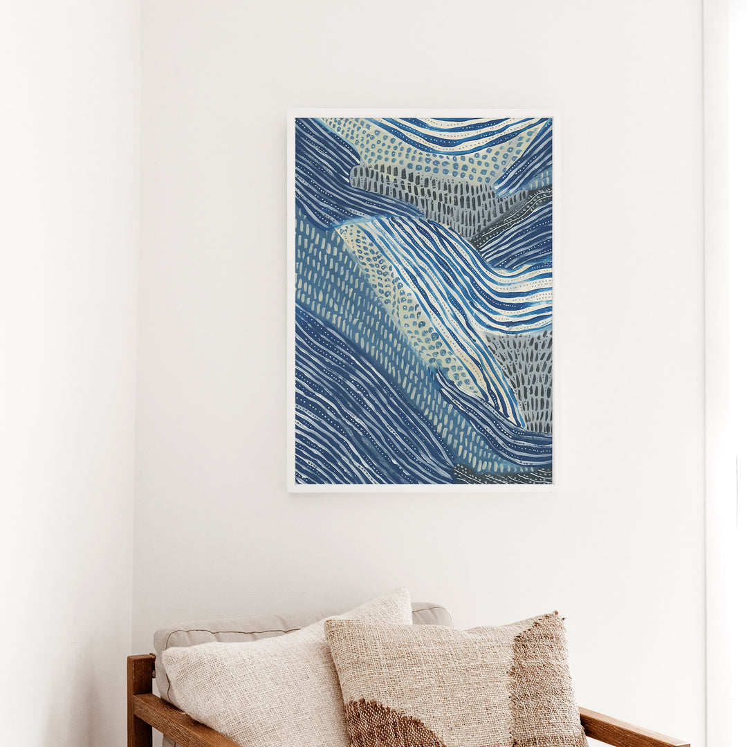 Underwater Abstract Patterns, No. 3  - Art Print or Canvas - Jetty Home