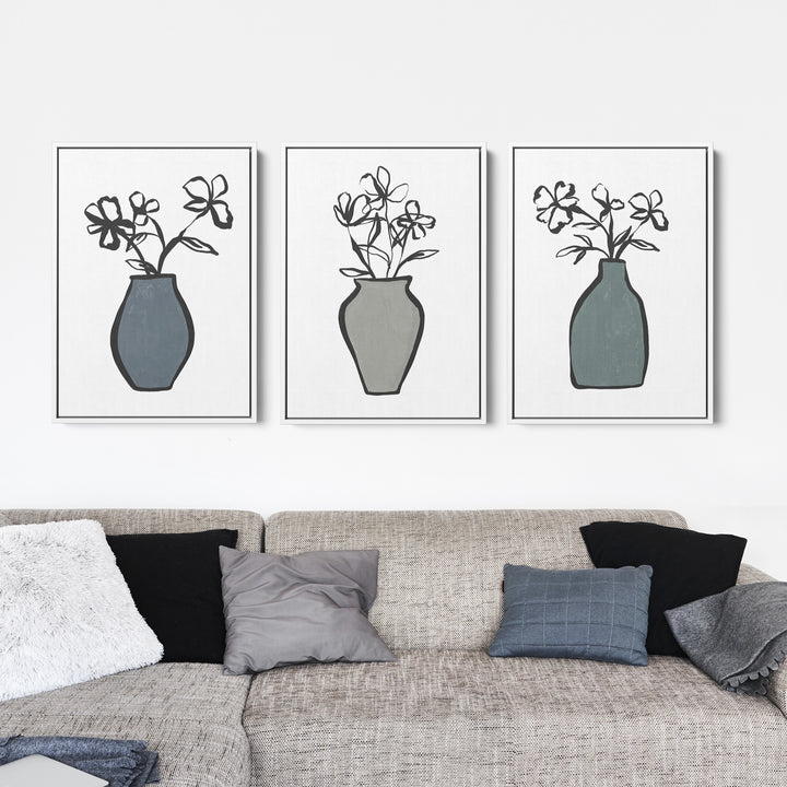 The Three Vases - Set of 3