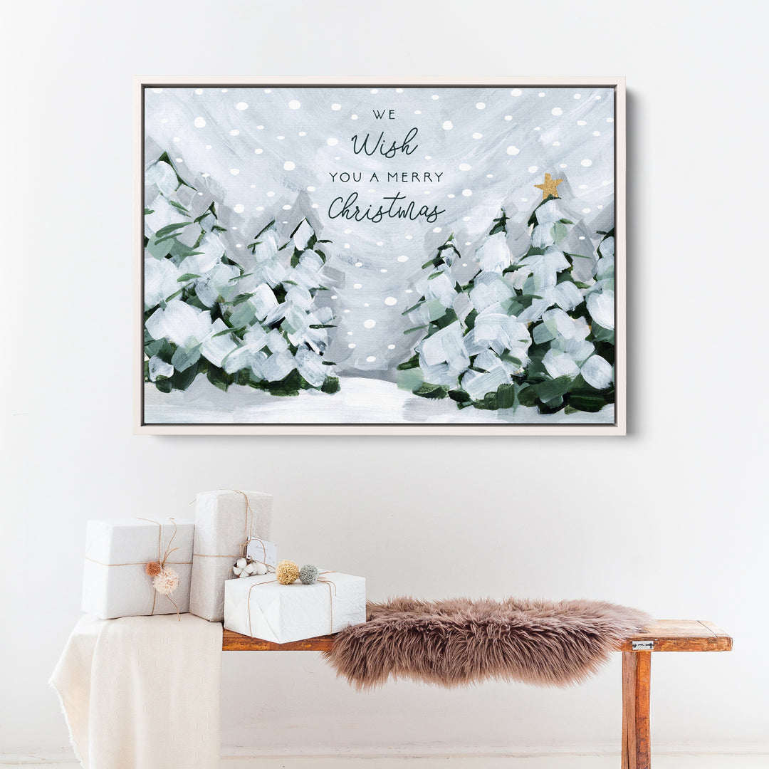 We Wish You a Merry Christmas  - Art Print or Canvas - Jetty Home