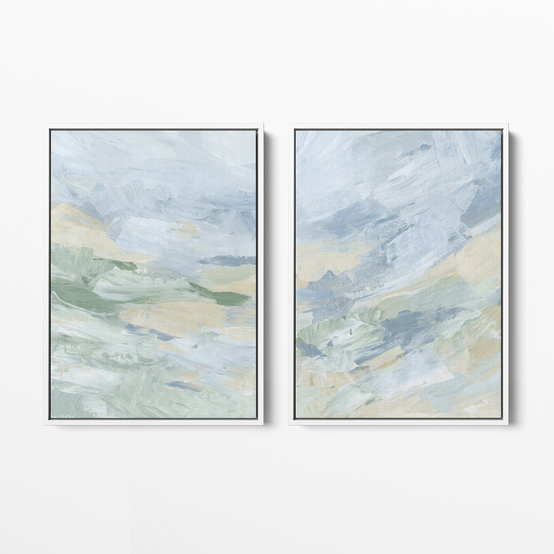 Spring Seas - Set of 2  - Art Prints or Canvases - Jetty Home