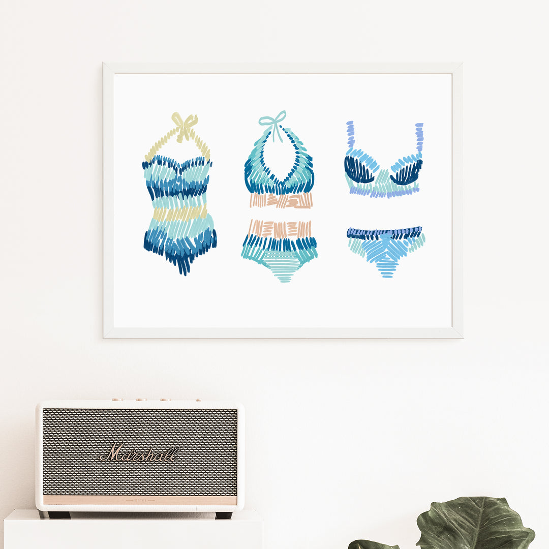 Bathing Suit Studies, No. 1