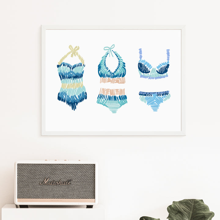 Bathing Suit Studies, No. 1