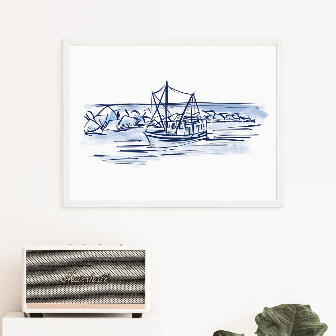 Into the Harbor - Jetty Home