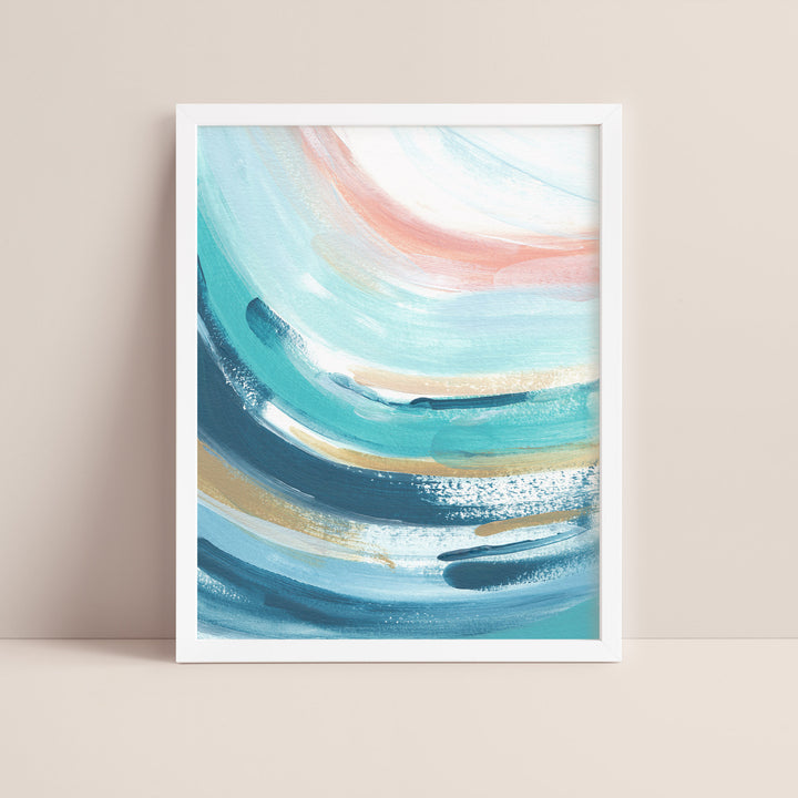 Abstract Wave Swell  - Art Print or Canvas - Jetty Home