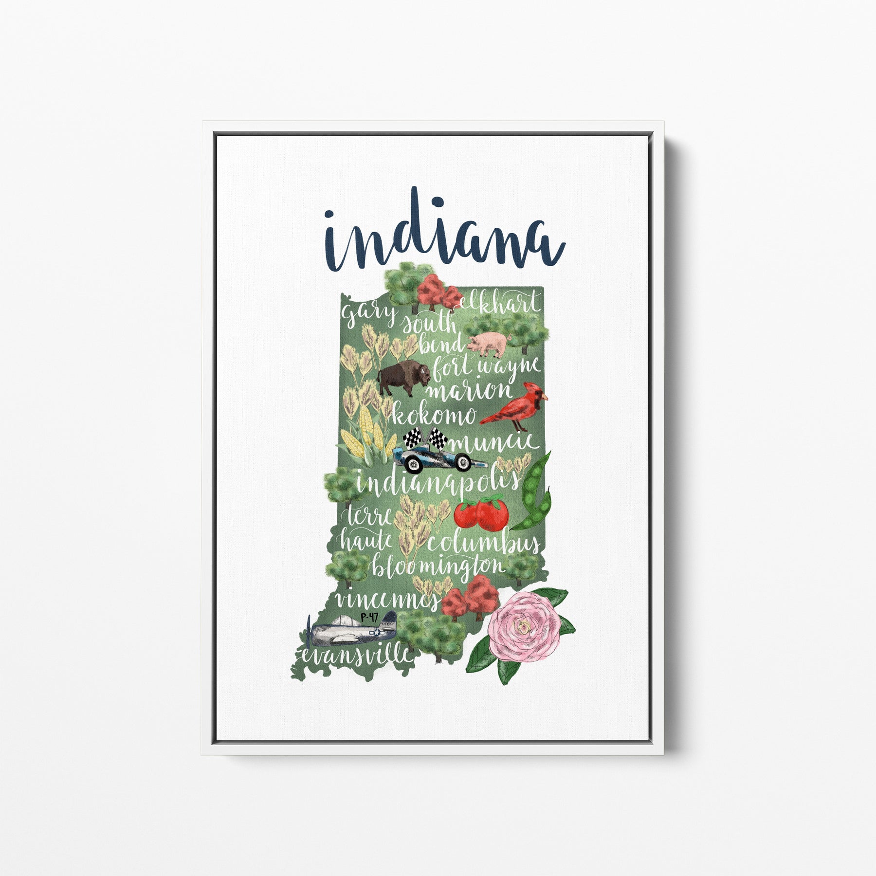Indiana Map | Jetty Home