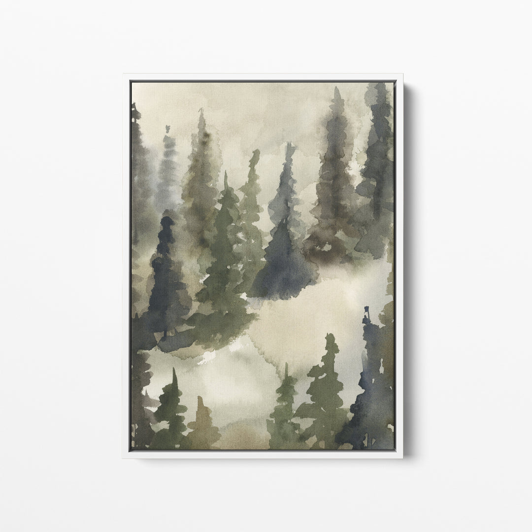 Forest Watercolor Landscape, No. 3  - Art Print or Canvas - Jetty Home