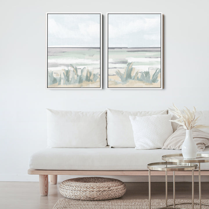 Tidal Haze Diptych - Set of 2