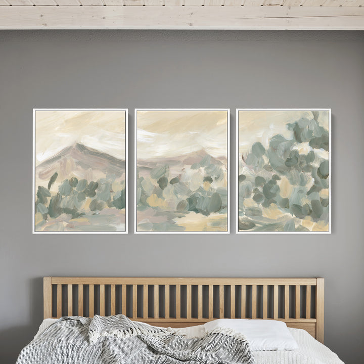 The Welsh Hills Triptych - Set of 3