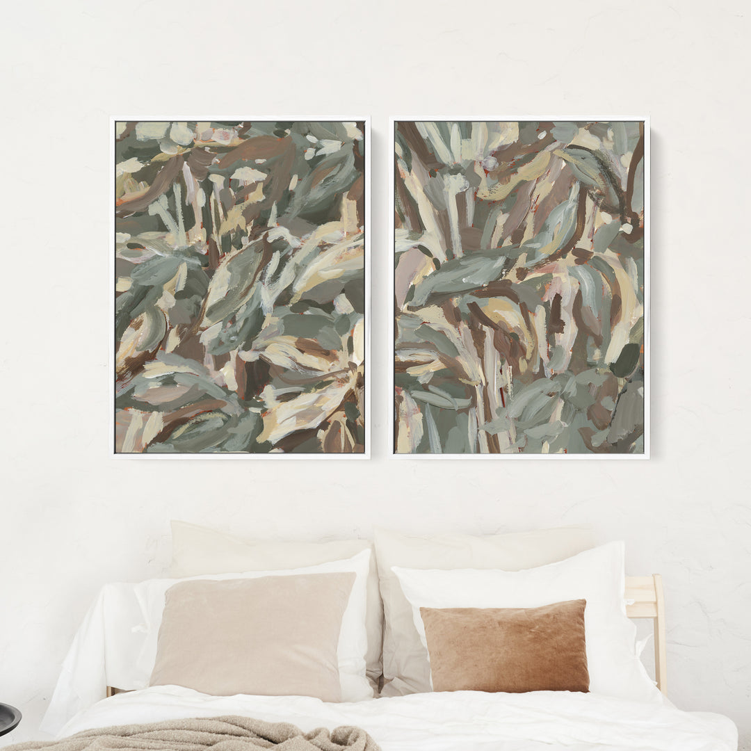 The Tangled Woods Diptych - Set of 2