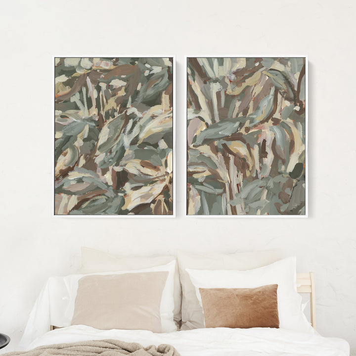 The Tangled Woods Diptych - Set of 2