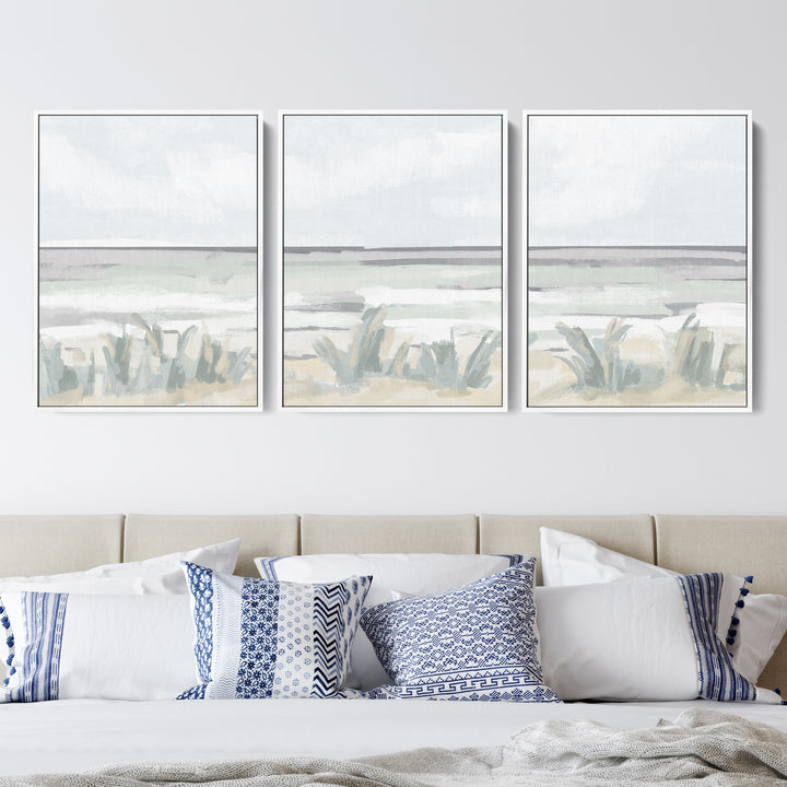 Tidal Haze Triptych - Set of 3