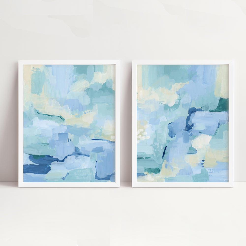 Crest Cove - Set of 2  - Art Prints or Canvases - Jetty Home