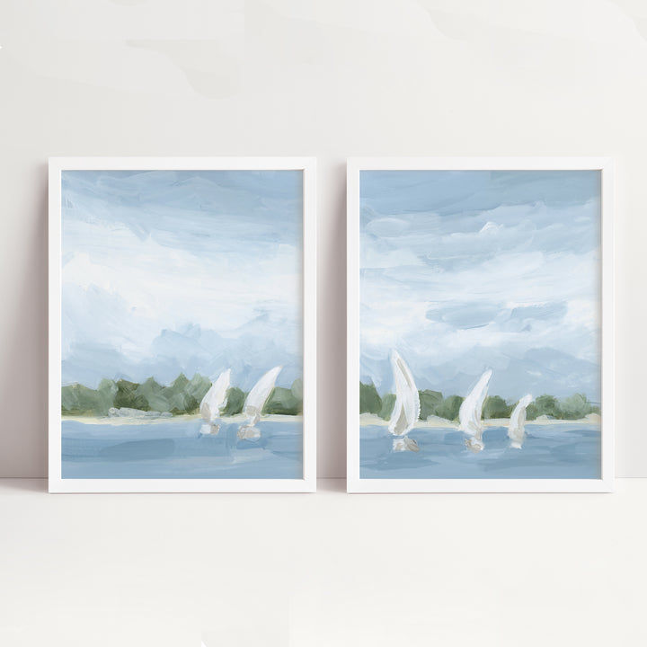 Sailboat Haven - Set of 2