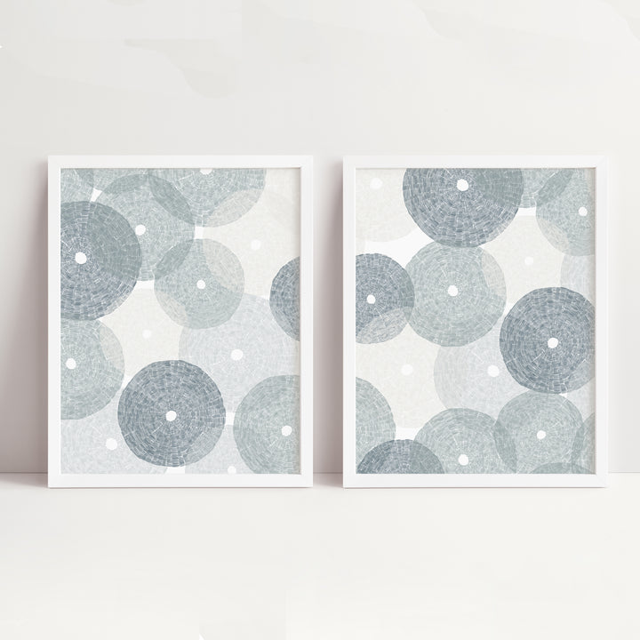 Dance of the Ocean Diptych - Set of 2  - Art Prints or Canvases - Jetty Home