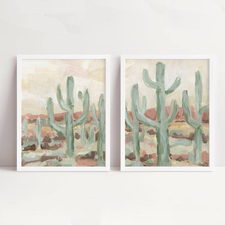 Saguaro Light Diptych - Set of 2 - Jetty Home