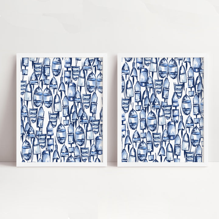 By the Buoys Diptych - Set of 2 - Jetty Home