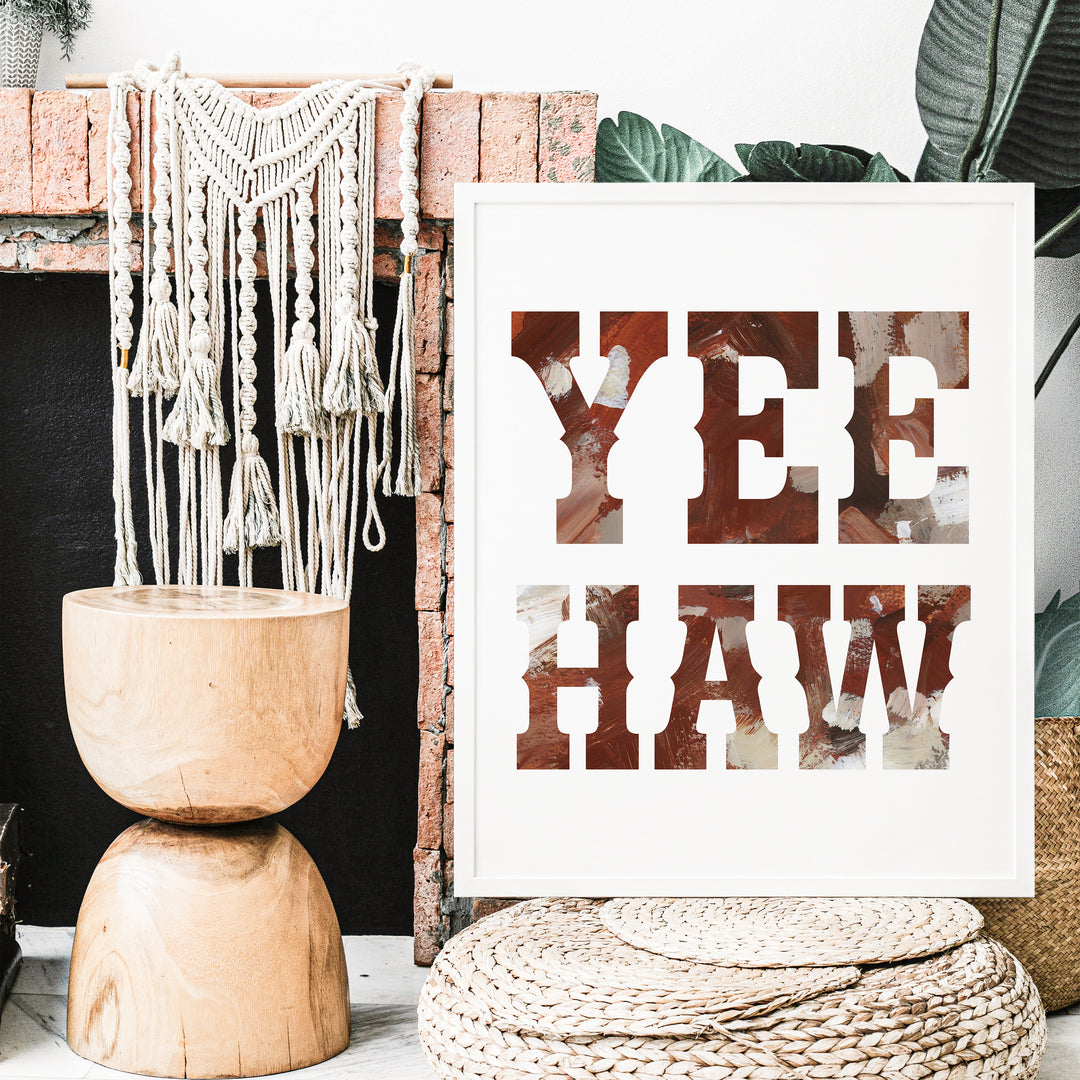 Yee Haw Sign - Jetty Home