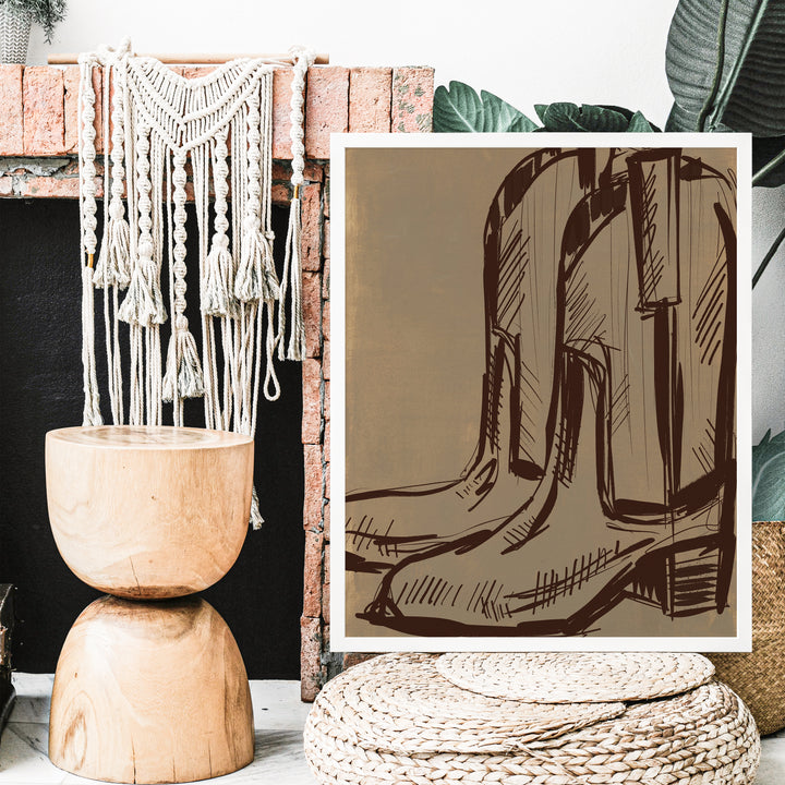Rustic Cowboy Boots