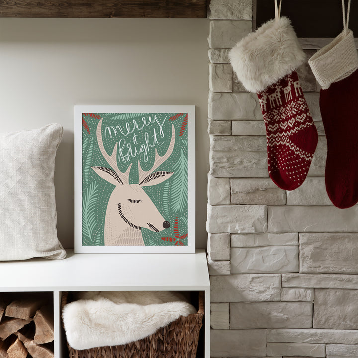Merry & Bright Deer